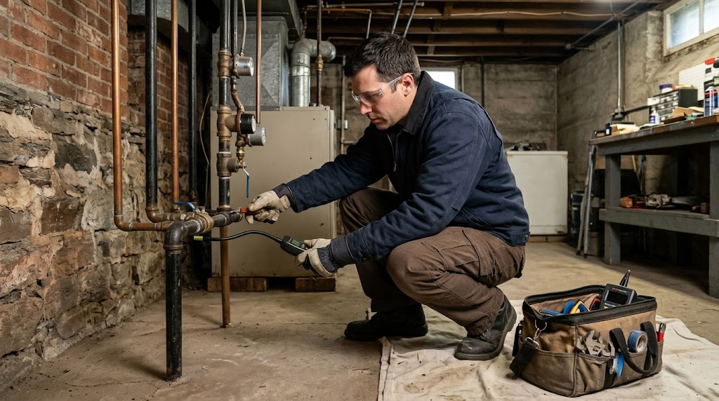 Gas Line Repair in Tottenville Staten Island professional piping testing